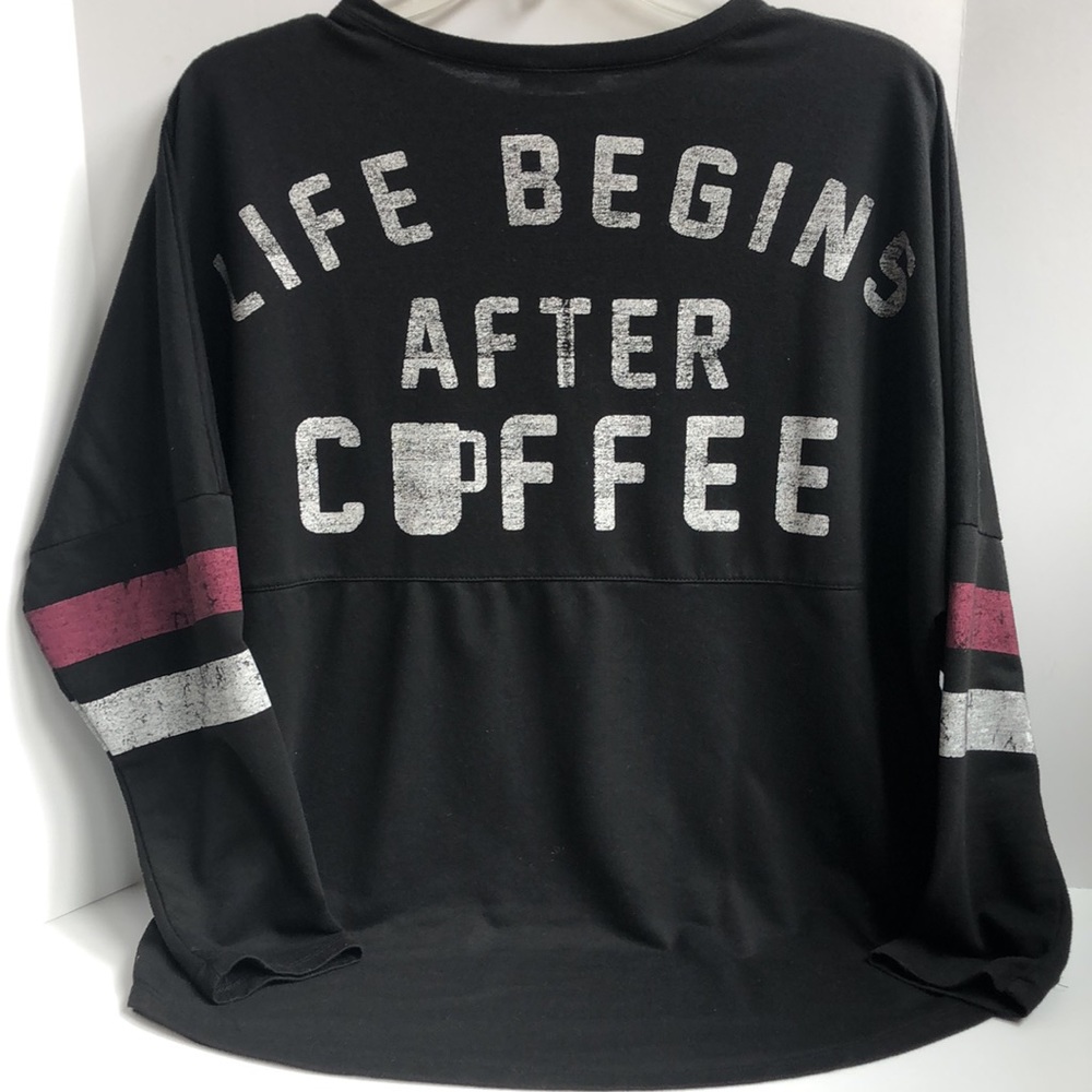About a Girl lounge wear dolman sleeve tee size Large